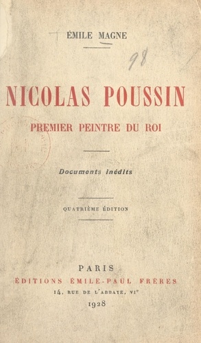 Nicolas Poussin, premier peintre du roi