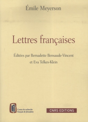 Emile Meyerson - Lettres françaises.