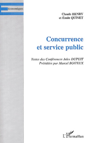 Concurrence et service public