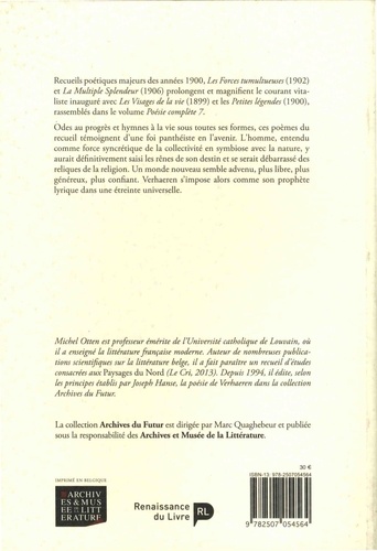 Poésie complète. Tome 10, Les forces tumultueuses ; La multiple splendeur