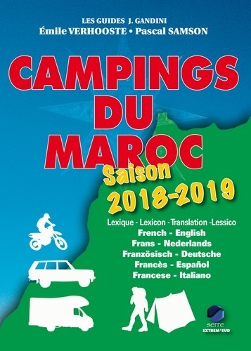 Emile Verhooste et Pascal Samson - Campings du Maroc - Guide critique.