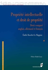 Emilie Bouchet-Le Mappian - Propriété intellectuelle et droit de propriété - Droits anglais, allemand et français.
