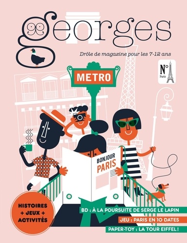 Emilie Clarke et Anne--sophie Constancien - Magazine Georges n°70 - Paris  (Juin juillet 24).