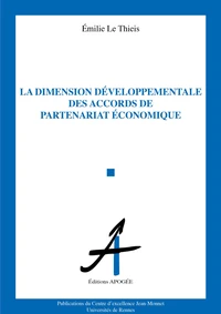 La dimension développementale des accords de partenariat économique