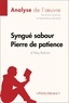 Emilio Sciarrino - Syngué Sabour. Pierre de patience de Atiq Rahimi - Fiche de lecture.