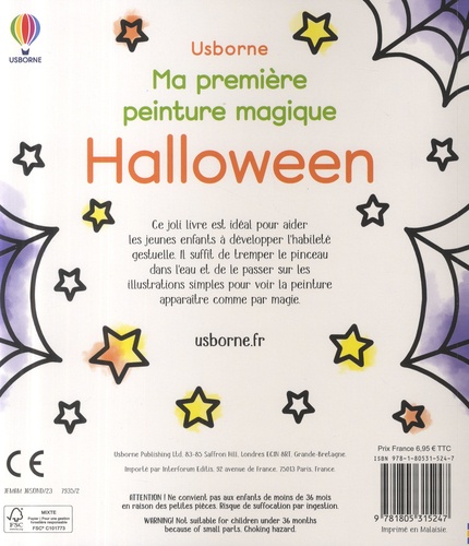 Halloween. Avec un pinceau