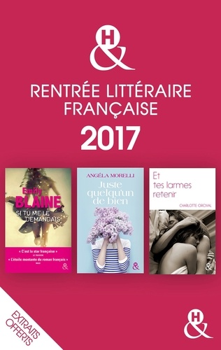 Rentrée littéraire française &H 2017 extraits offerts