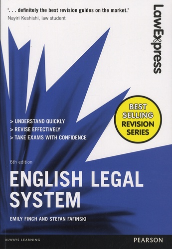 Emily Finch et Stefan Fafinski - English Legal System.