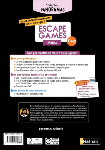 Maths CM2 Escape Games  Edition 2021