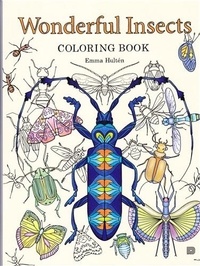 Emma Hulten - Wonderful insects coloring book.