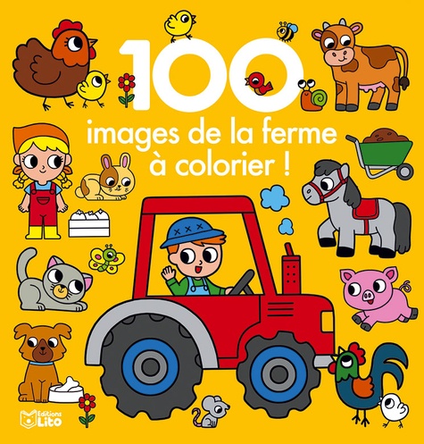 100 images de la ferme à colorier !