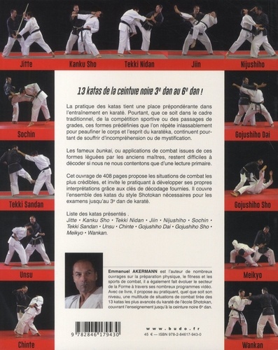 Karaté Bunkai-kata II. Les applications de combat des katas Shotokan du débutant à l'expert