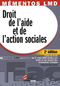 Emmanuel Aubin - Droit de l'aide et de l'action sociales.