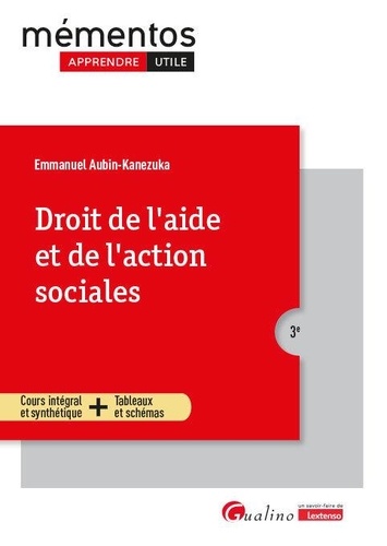Droit de l'aide et de l'action sociales 3e édition