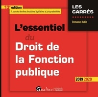 Téléchargement gratuit du livre anglais en ligne L'essentiel du droit de la fonction publique en francais par Emmanuel Aubin 9782297074490 PDB