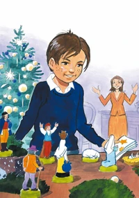 Lot de 12 cartes de Noël