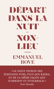 Départ dans la nuit - suivi de Non-lieu