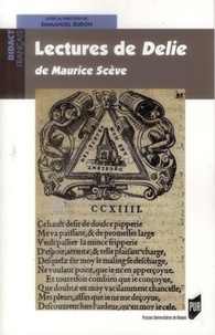 Emmanuel Buron - Lectures de Délie - Maurice Scève.