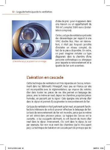 Le guide technique de la ventilation - Pour une... de Emmanuel Carcano -  Livre - Decitre