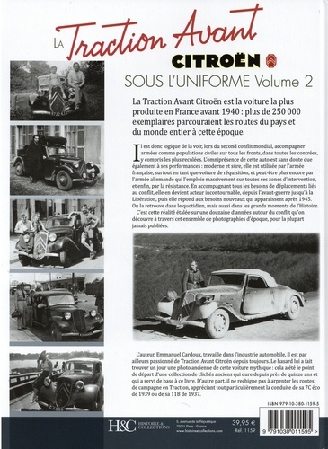 La traction avant Citroën sous l'uniforme. Volume 2