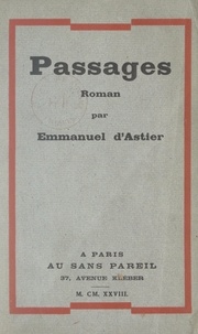 Emmanuel d'Astier - Passages.