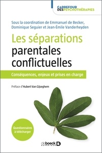 Emmanuel de Becker et Dominique Seguier - Les séparations parentales conflictuelles - Conséquences, enjeux et prises en charge.