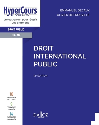 Droit international public - 12e ed. 12e édition