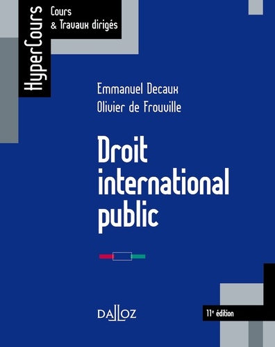Droit international public 11e édition