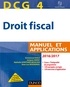 Emmanuel Disle - DCG 4 - Droit fiscal 2016/2017 - 10e éd. - Manuel et Applications.