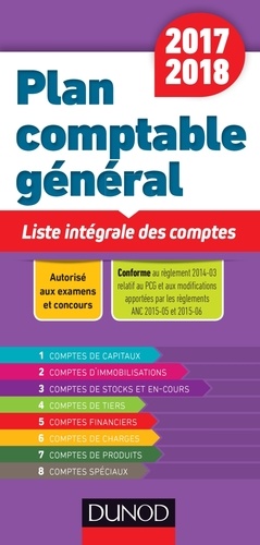 Emmanuel Disle - Plan comptable général - Liste intégrale des comptes.