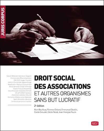 Emmanuel Dockès - Droit social des associations et fondations.