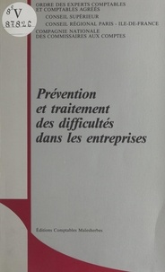 Emmanuel Du Pontavice - Prévention et traitement des difficultés dans les entreprises.