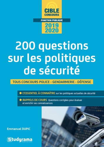 200 questions sur les politiques de sécurité  Edition 2019-2020