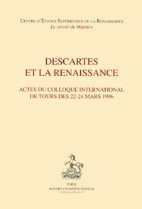 Descartes et la Renaissance.