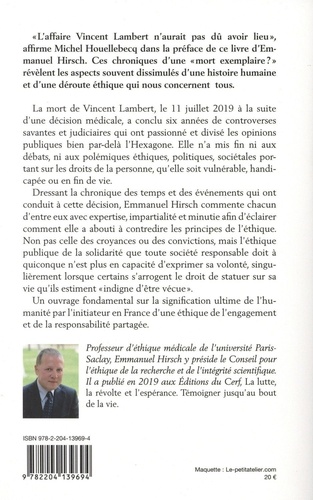Vincent Lambert, une mort exemplaire. Chroniques 2014-2019