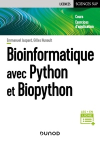 Emmanuel Jaspard et Gilles Hunault - Bioinformatique avec Python et Biopython.