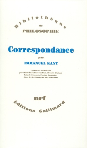 Emmanuel Kant - Correspondance.