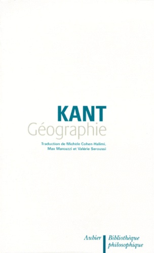 Emmanuel Kant - Géographie.