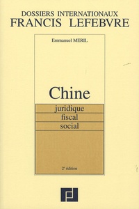 Emmanuel Meril - Chine - Juridique, fiscal, social.