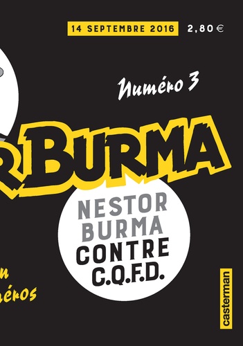 Nestor Burma N° 3, 14 septembre 2016 Nestor Burma contre C.Q.F.D.