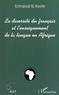 Emmanuel N. Kwofie - La diversité du français et de l'enseignement de la langue en Afrique.