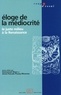 Emmanuel Naya - Eloge de la médiocrité - Le juste milieu à la Renaissance.