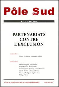 Emmanuel Négrier et  Collectif - Pôle Sud n° 12 mai 2000 : partenariats contre l'exclusion.