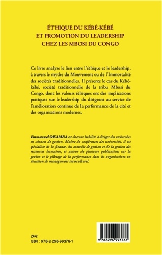 Ethique du kébé-kébé et promotion du leadership chez les Mbosi du Congo. Le réveil d'Odi