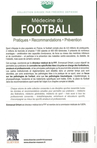 Médecine du football. Pratiques - Recommandations - Prévention