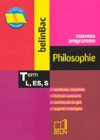 Emmanuel Pasquier - Philosophie Tles L, ES, S.