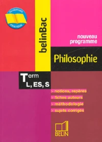 Philosophie Tles L, ES, S