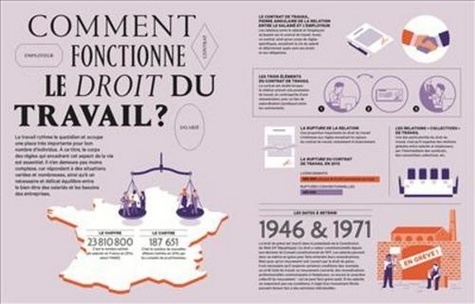 100 infographies pour déchiffrer la justice - Occasion