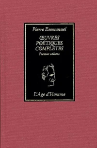 Oeuvres Poetiques Completes. Tome 1, 1940-1963