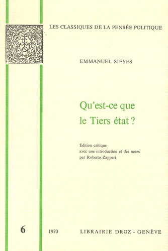 Qu'est-ce que le Tiers état ?